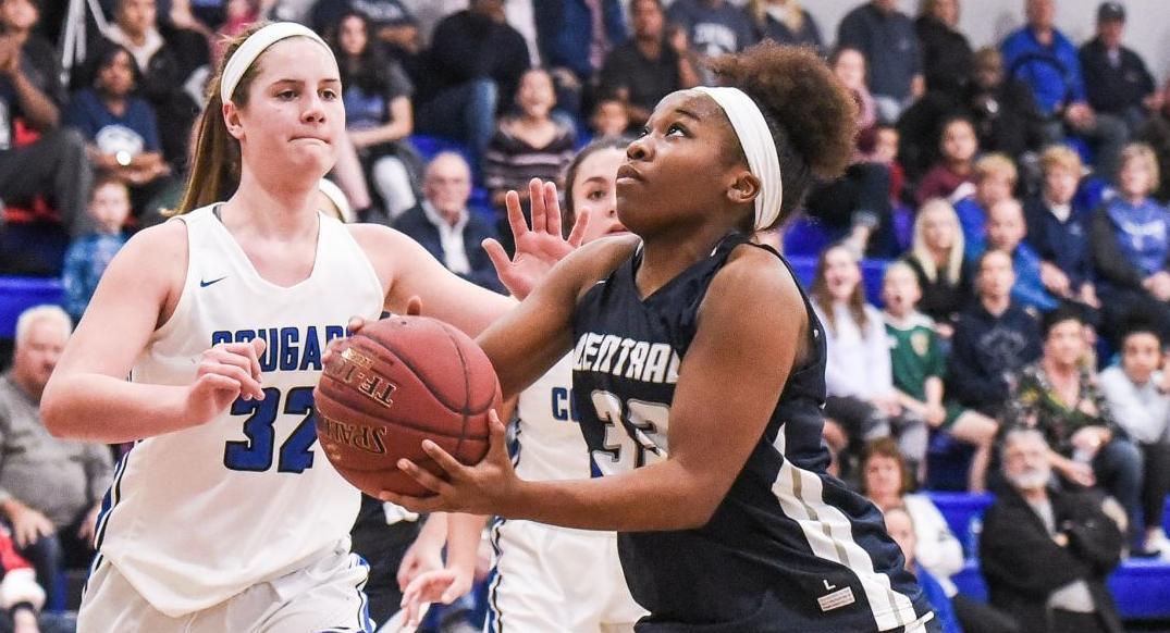 12/6/19 - Girls Basketball - Francis Howell Central at Lutheran St. Charles